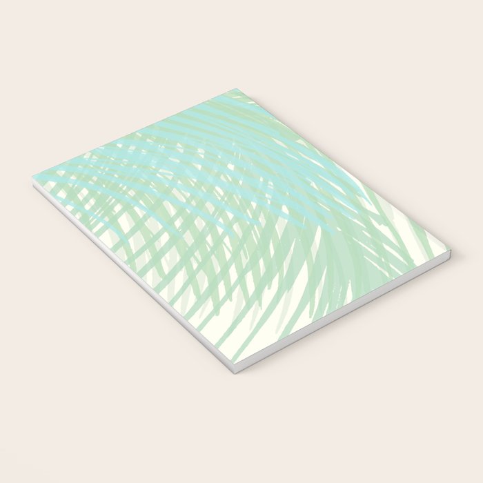 Summer Palms at the Seashore Abstract Tropical Notebook Gallery Image 3