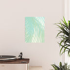 Summer Palms at the Seashore Abstract Tropical Poster Gallery Image 2