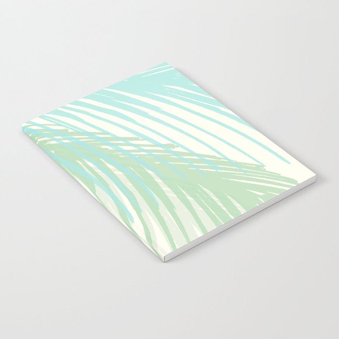 Summer Palms at the Seashore Abstract Tropical Notebook Gallery Image 1