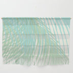 Summer Palms at the Seashore Abstract Tropical Wall Hanging Gallery Image 1