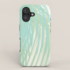 Summer Palms at the Seashore Abstract Tropical iPhone Case Gallery Image 1