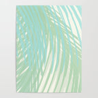 Summer Palms at the Seashore Abstract Tropical Poster Gallery Image 4