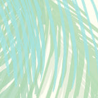 Summer Palms at the Seashore Abstract Tropical Coffee Mug Gallery Image 2