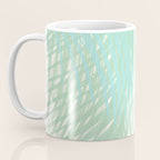 Summer Palms at the Seashore Abstract Tropical Coffee Mug Gallery Image 3