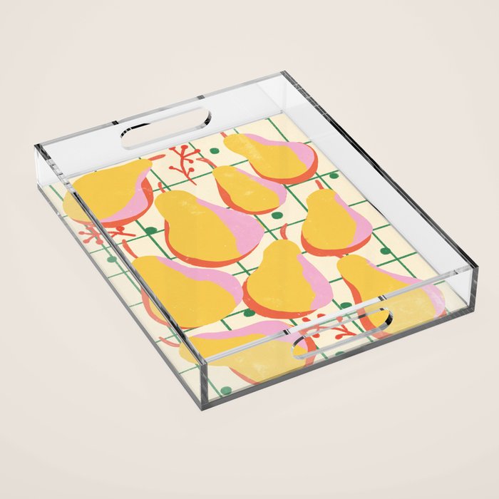 Pears Acrylic Tray Gallery Image 1