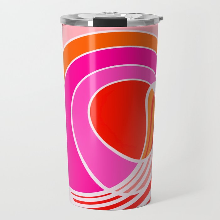 Sun surf - dusk Travel Mug Gallery Image 1