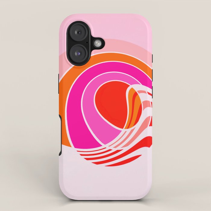 Sun surf - dusk iPhone Case Gallery Image 1