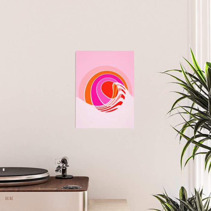 Sun surf - dusk Poster Gallery Image 2
