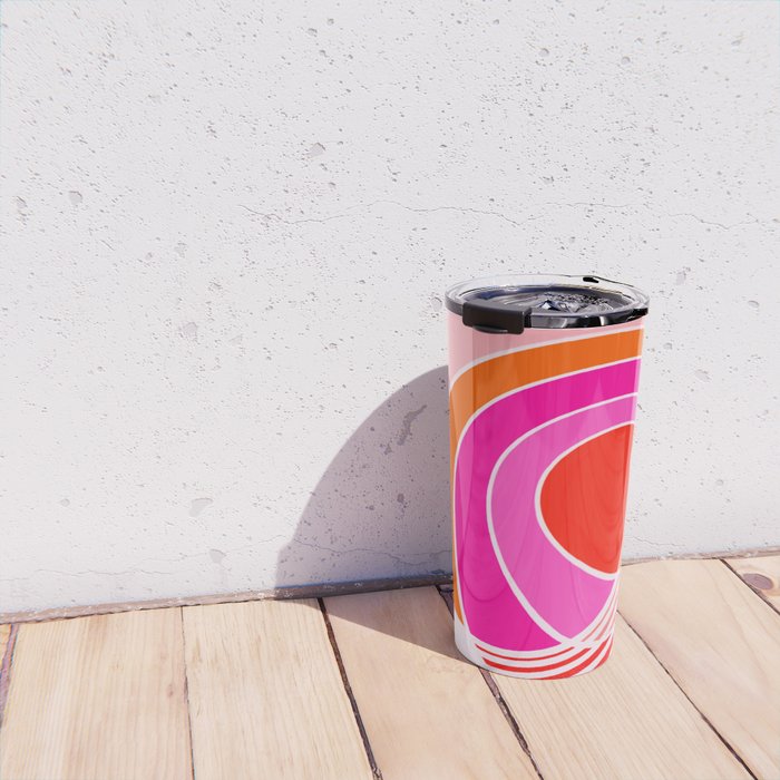 Sun surf - dusk Travel Mug Gallery Image 4