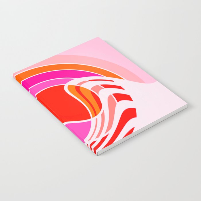 Sun surf - dusk Notebook Gallery Image 2