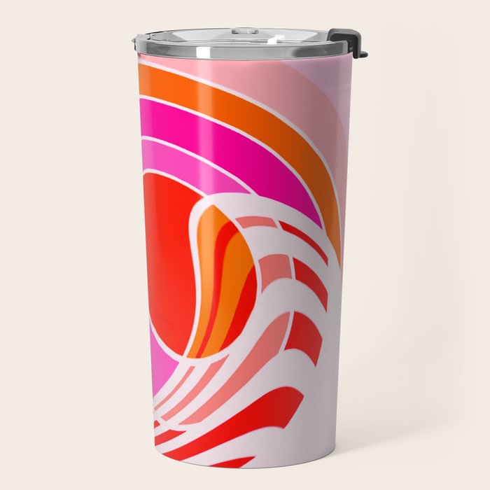 Sun surf - dusk Travel Mug Gallery Image 2
