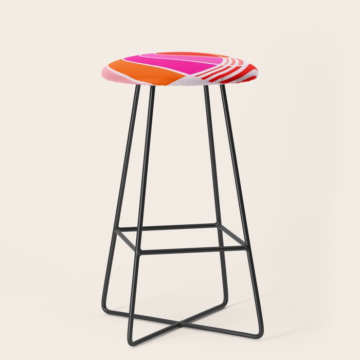 Sun surf - dusk Stool Gallery Image 1