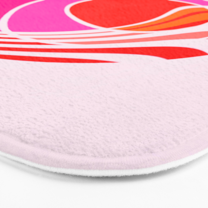 Sun surf - dusk Bath Mat Gallery Image 3