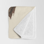 Tiny Jackalope Throw Blanket Gallery Image 3