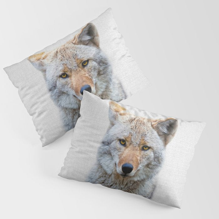Coyote - Colorful Pillow Sham Gallery Image 1