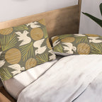 Pine Forest Doves Pillow Sham Gallery Image 2