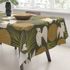 Pine Forest Doves Tablecloth Gallery Image 3