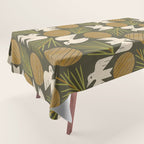 Pine Forest Doves Tablecloth Gallery Image 1