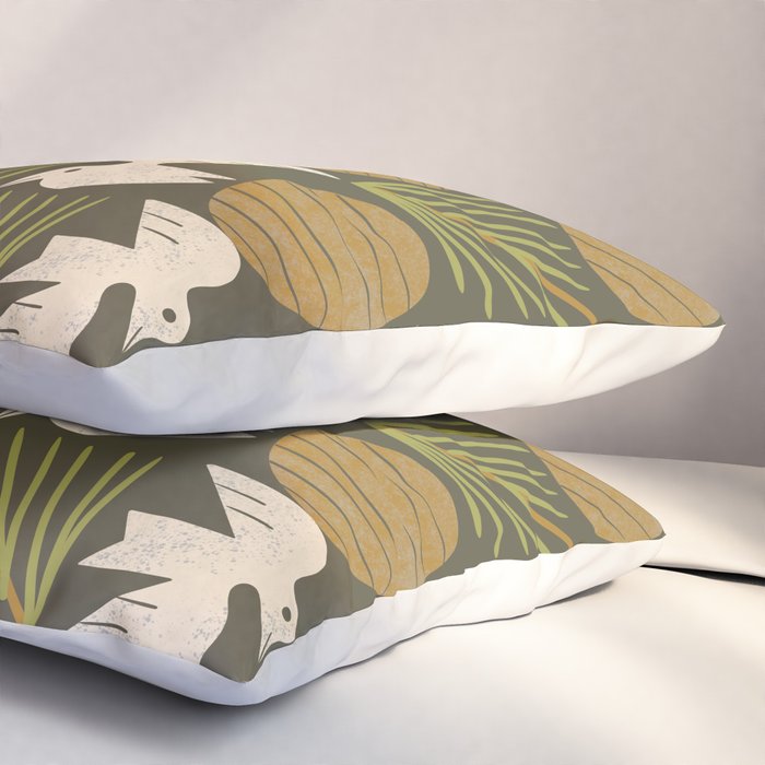 Pine Forest Doves Pillow Sham Gallery Image 3