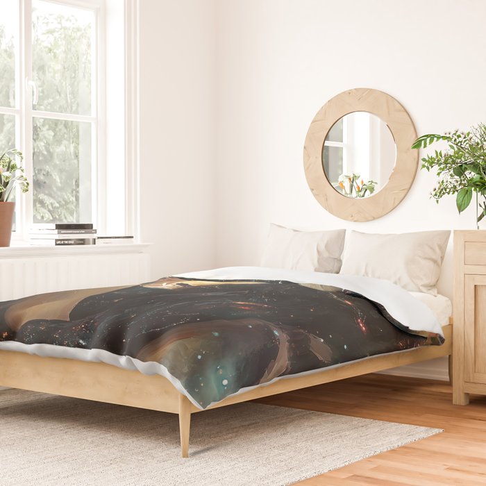 A visit from heaven. Duvet Cover Gallery Image 2