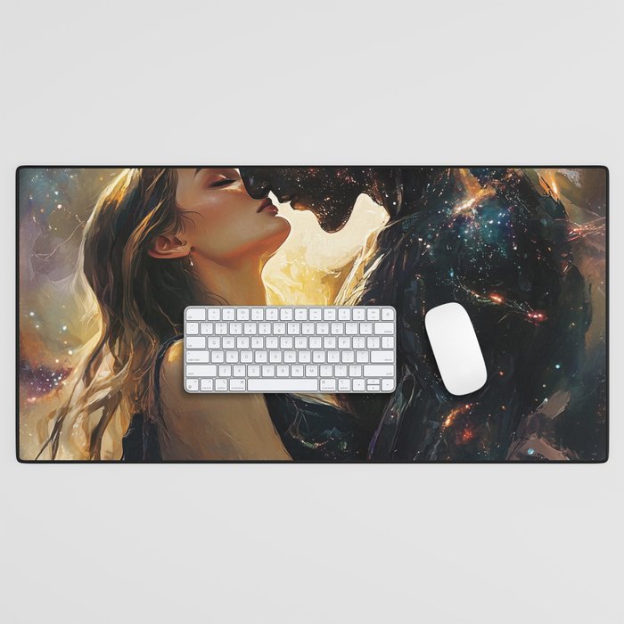 A visit from heaven. Desk Mat Gallery Image 1