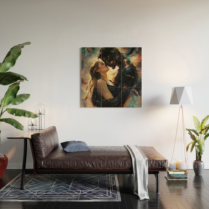 A visit from heaven. Wood Wall Art Gallery Image 2