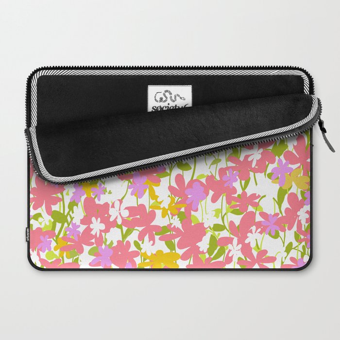 Delicate summer flowers Laptop Sleeve Gallery Image 2