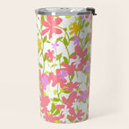 Delicate summer flowers Travel Mug Gallery Image 2