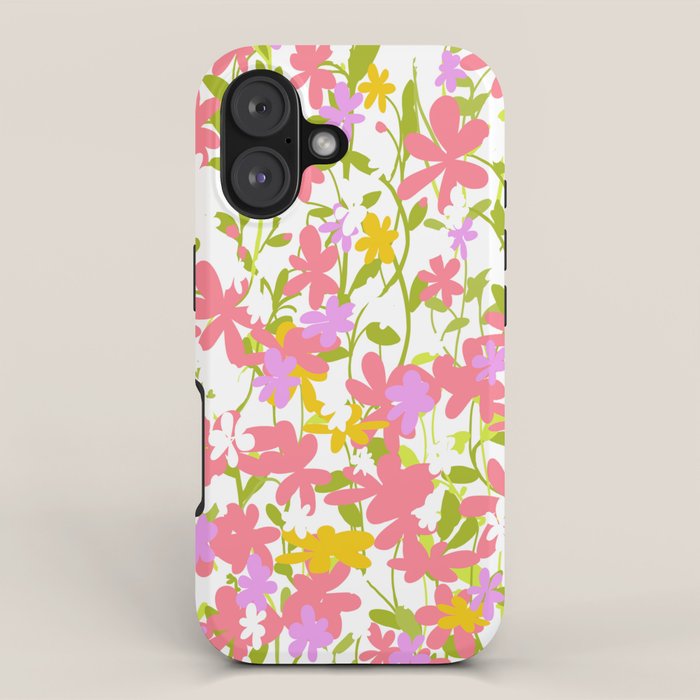 Delicate summer flowers iPhone Case Gallery Image 1