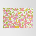 Delicate summer flowers Rug Gallery Image 2