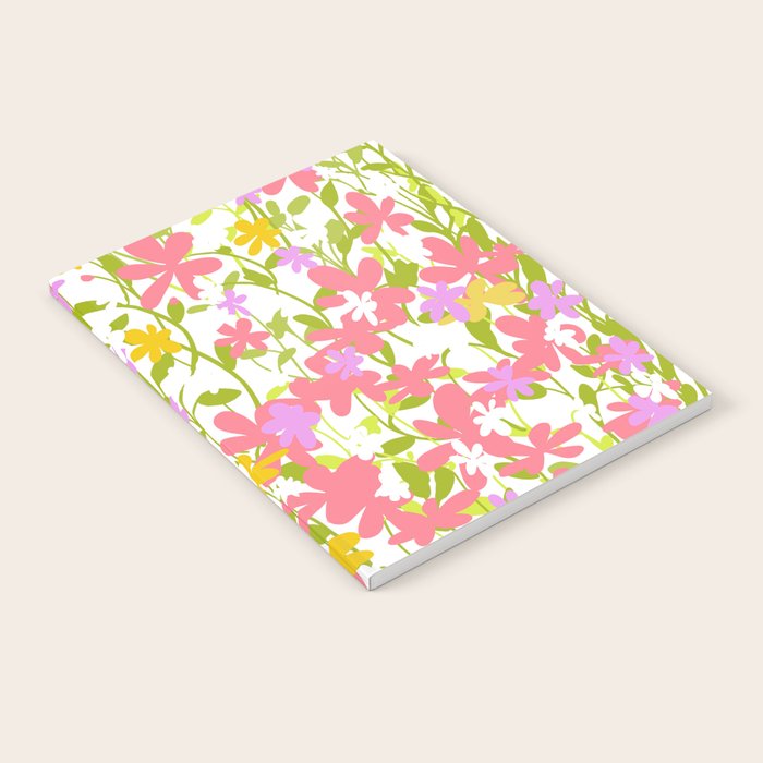 Delicate summer flowers Notebook Gallery Image 1