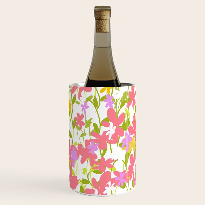 Delicate summer flowers Wine Chiller Gallery Image 3