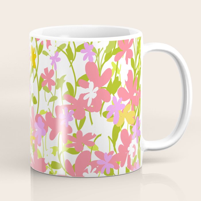 Delicate summer flowers Coffee Mug Gallery Image 1