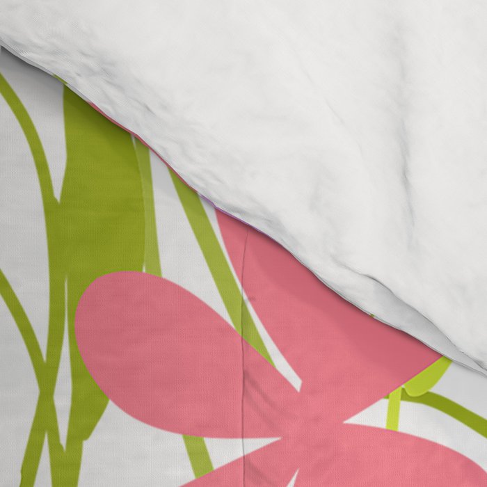 Delicate summer flowers Comforter Gallery Image 4