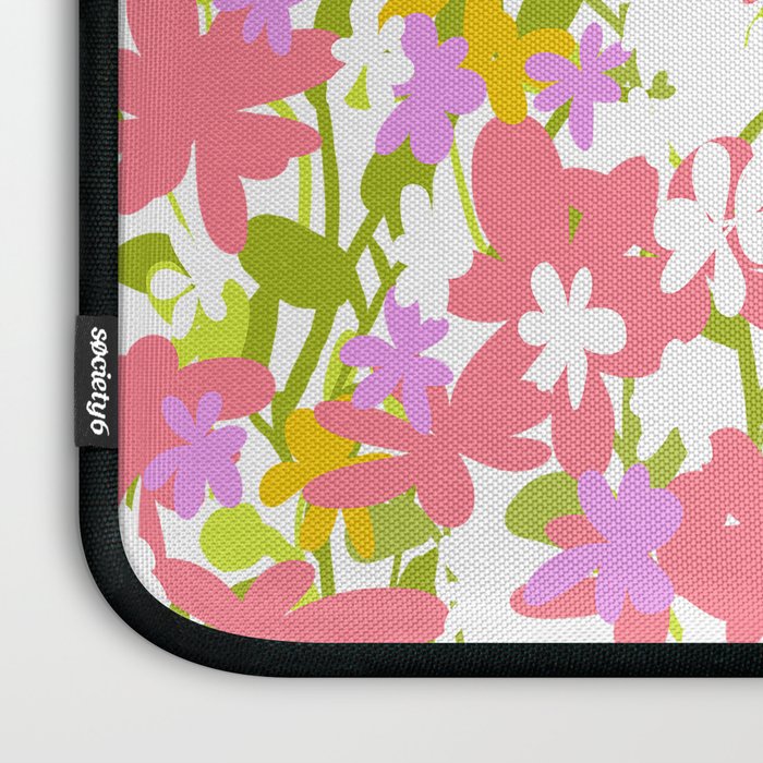 Delicate summer flowers Laptop Sleeve Gallery Image 3