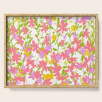 Delicate summer flowers Serving Tray Gallery Image 1