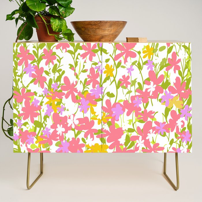 Delicate summer flowers Credenza Gallery Image 1