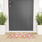 Delicate summer flowers Welcome Mat Gallery Image 3