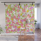 Delicate summer flowers Wall Mural Gallery Image 1