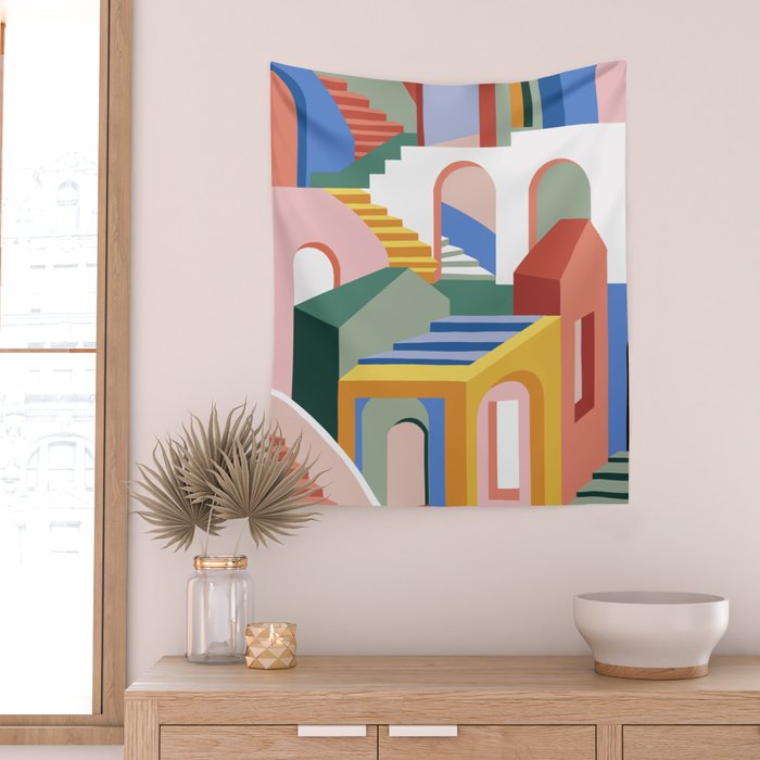Maze Wall Tapestry Gallery Image 2