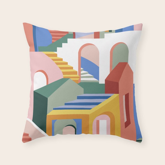 Maze Throw Pillow Gallery Image 6