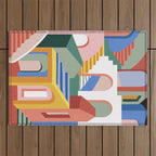 Maze Outdoor Rug Gallery Image 1