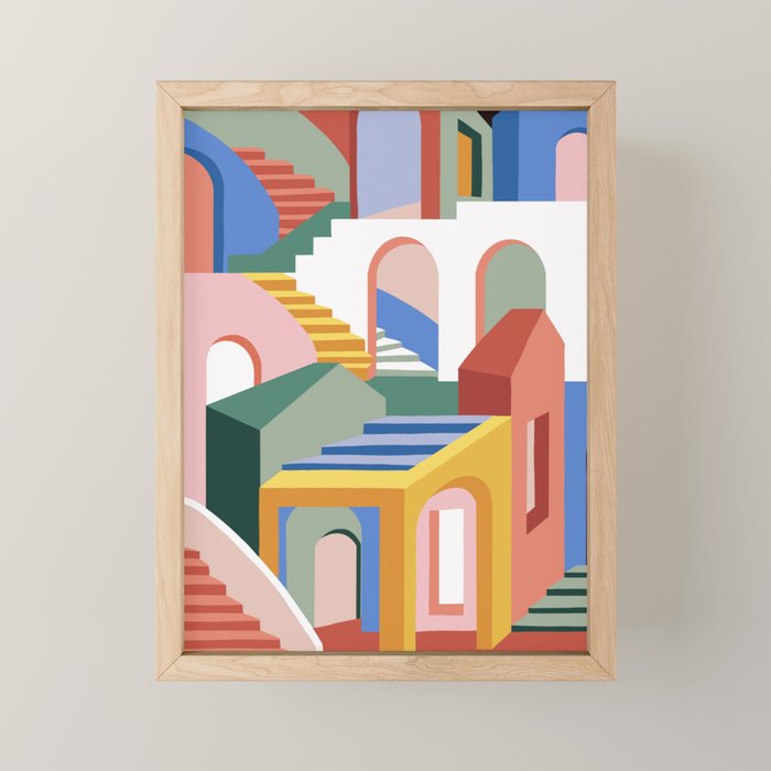 Maze Mini Art Print Gallery Image 1