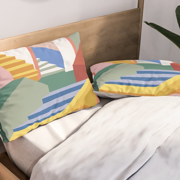 Maze Pillow Sham Gallery Image 2