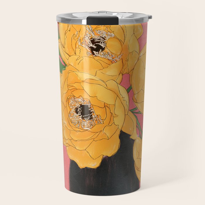 Bouquet Gift Sunny Travel Mug Gallery Image 1