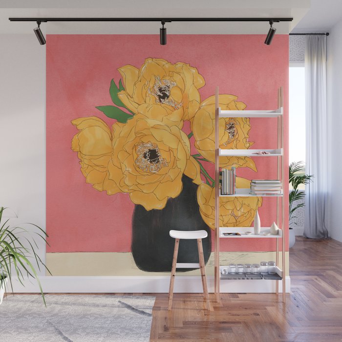 Bouquet Gift Sunny Wall Mural Gallery Image 1