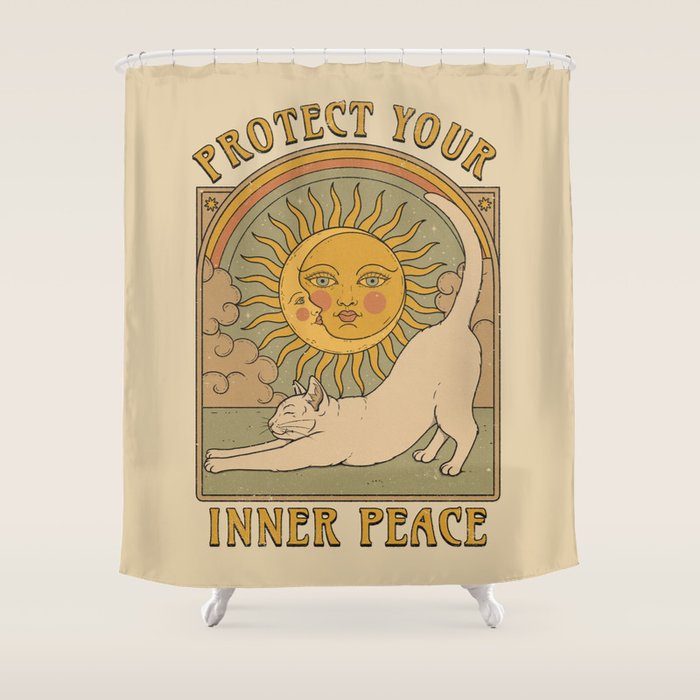Inner Peace Shower Curtain Gallery Image 1
