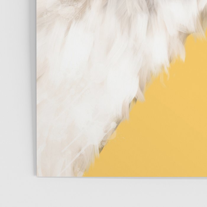 Bubble Gum Sneaky Llama in Yellow Poster Gallery Image 3