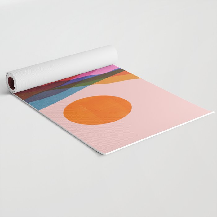 Abstraction_OCEAN_Beach_Minimalism_001 Yoga Mat Gallery Image 2