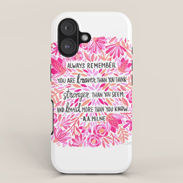 Always Remember - Pink OmbrÃ© Palette iPhone Case Gallery Image 1